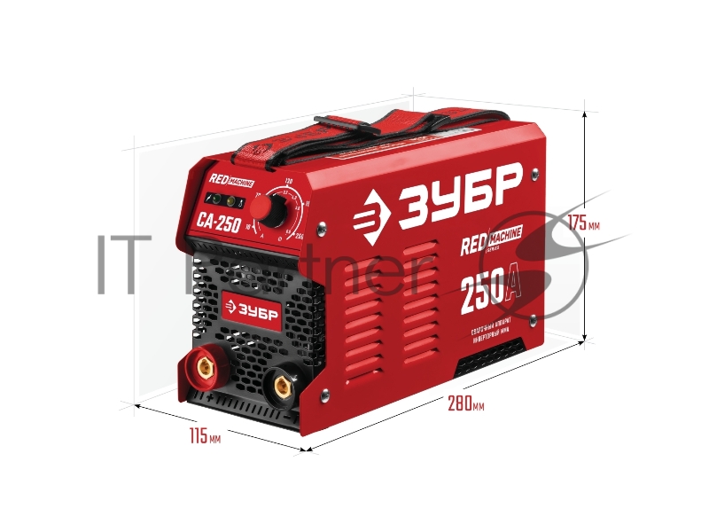 Сварочный инвертор ЗУБР СА-250 250 А, MMA, 9300 Вт, 220 В, 1.6-6 мм