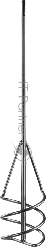 Миксер ЗУБР 06037-10-50 ПРОФЕССИОНАЛ для песчано-гравийных смесей, SDS+ хвостовик, 100x500мм