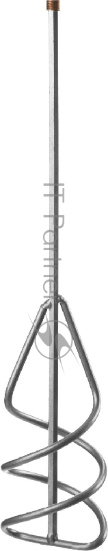 Миксер СИБИН 06048-08-40 для песчано-гравийных смесей, шестигранный хвостовик, 80х400мм