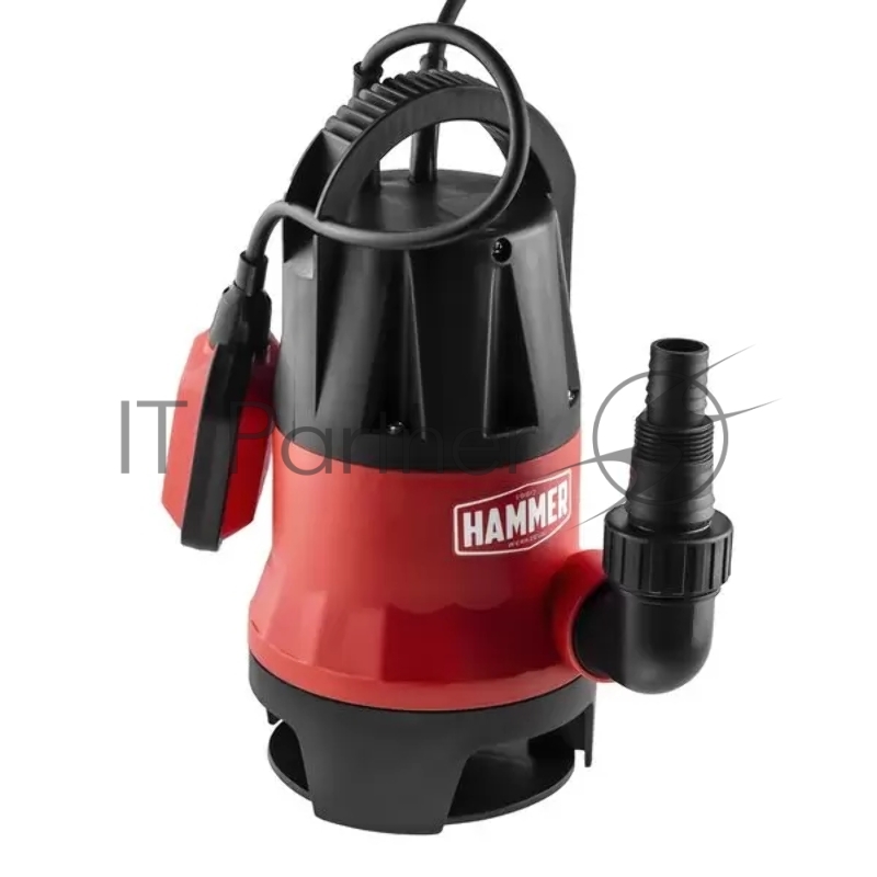 Насос дренажный Hammer NAP750D 750Вт 13000л/ч высота 8м частицы до 35мм