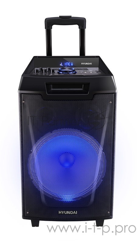 Минисистема Hyundai H-MC260 черный 60Вт/FM/USB/BT/SD/MMC/MS