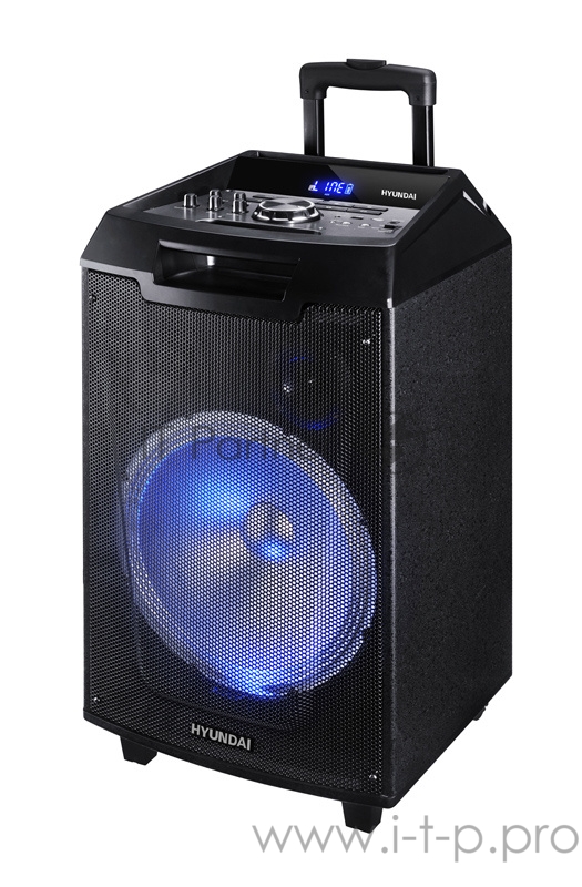 Минисистема Hyundai H-MC260 черный 60Вт/FM/USB/BT/SD/MMC/MS