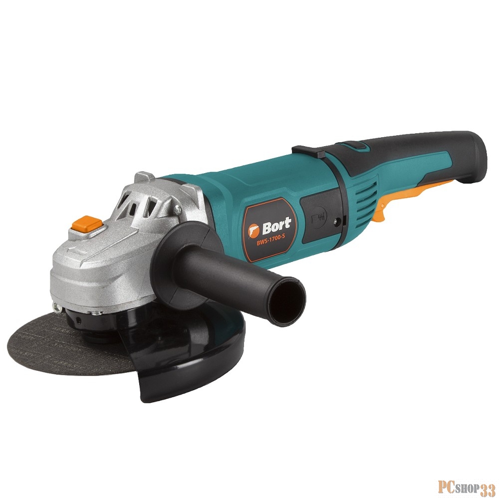 Углошлифовальная машина Bort BWS-1700-S 1700Вт 8000об/мин рез.шпин.:M14 d=180мм