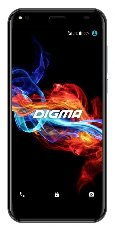 Смартфон Digma Rage Linx черный