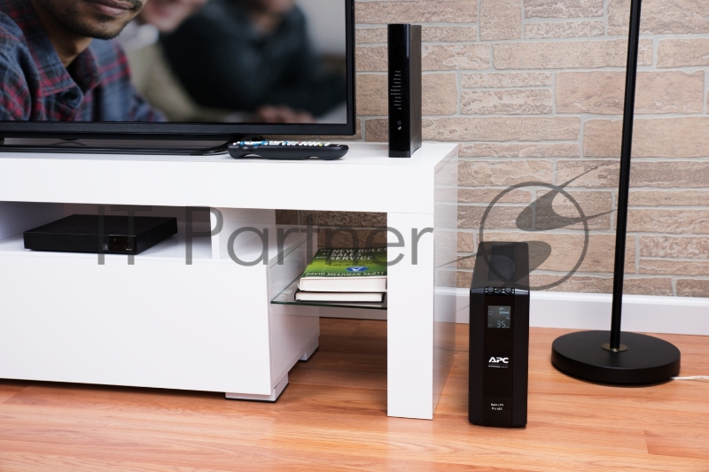 Источник бесперебойного питания APC Back-UPS Pro BR650MI 390Вт 650ВА черный