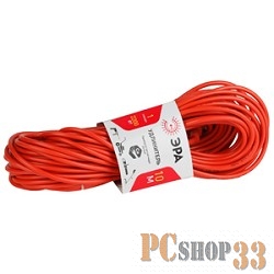 Удлинитель силовой Эра UP-1-2x1.0-10m (Б0017612) 2x1.0кв.мм 1розет. 10м ПВС 10A оранжевый
