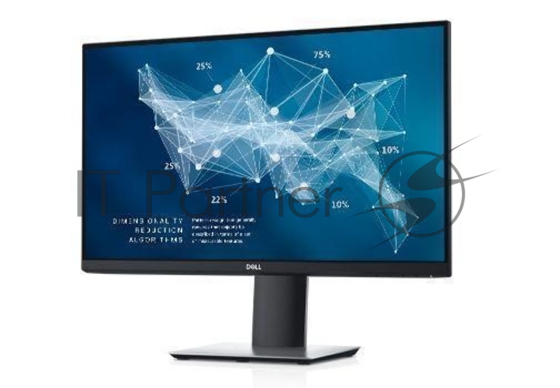 МОНИТОР 23.8 DELL P2421D Black с поворотом экрана (IPS, 2560x1440, 5 ms, 178°/178°, 300 cd/m, 1000:1, +HDMI 1.4, +Displ