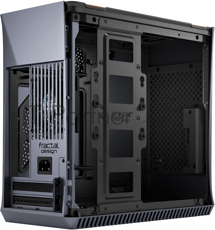 Корпус Fractal Design ERA ITX SILVER - WHITE OAK / Mini-ITX / 1x80mm fan inc. / FD-CA-ERA-ITX-SI