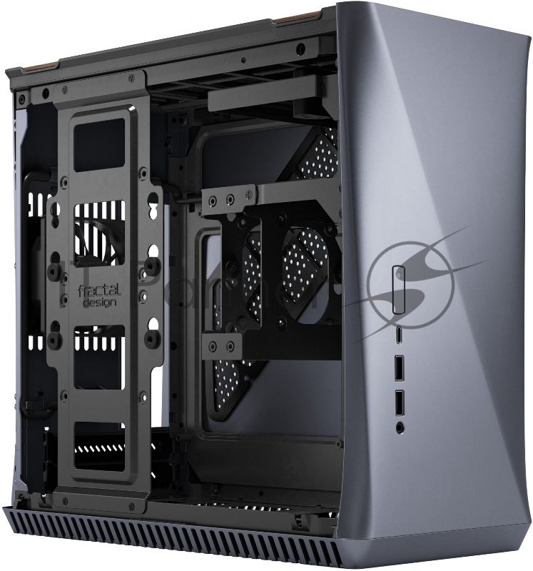 Корпус Fractal Design ERA ITX SILVER - WHITE OAK / Mini-ITX / 1x80mm fan inc. / FD-CA-ERA-ITX-SI