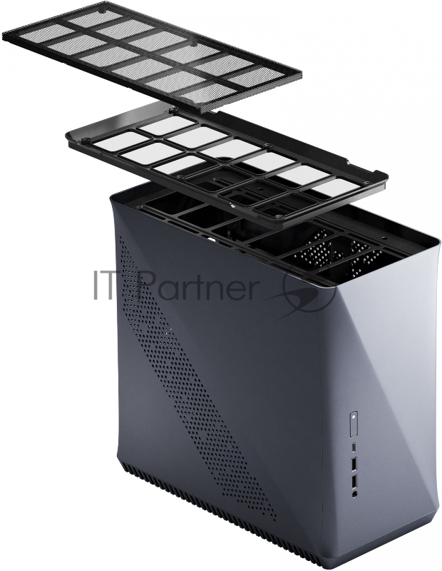 Корпус Fractal Design ERA ITX SILVER - WHITE OAK / Mini-ITX / 1x80mm fan inc. / FD-CA-ERA-ITX-SI