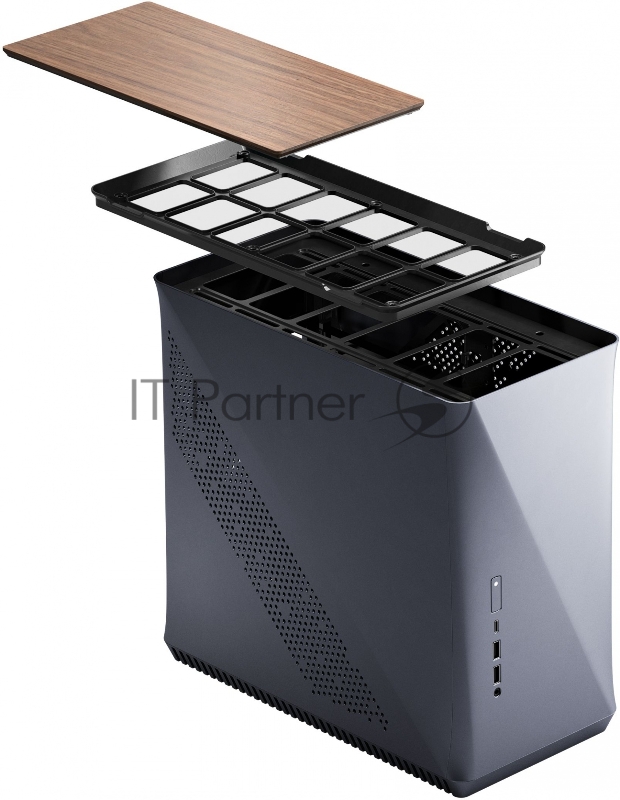 Корпус Fractal Design ERA ITX SILVER - WHITE OAK / Mini-ITX / 1x80mm fan inc. / FD-CA-ERA-ITX-SI