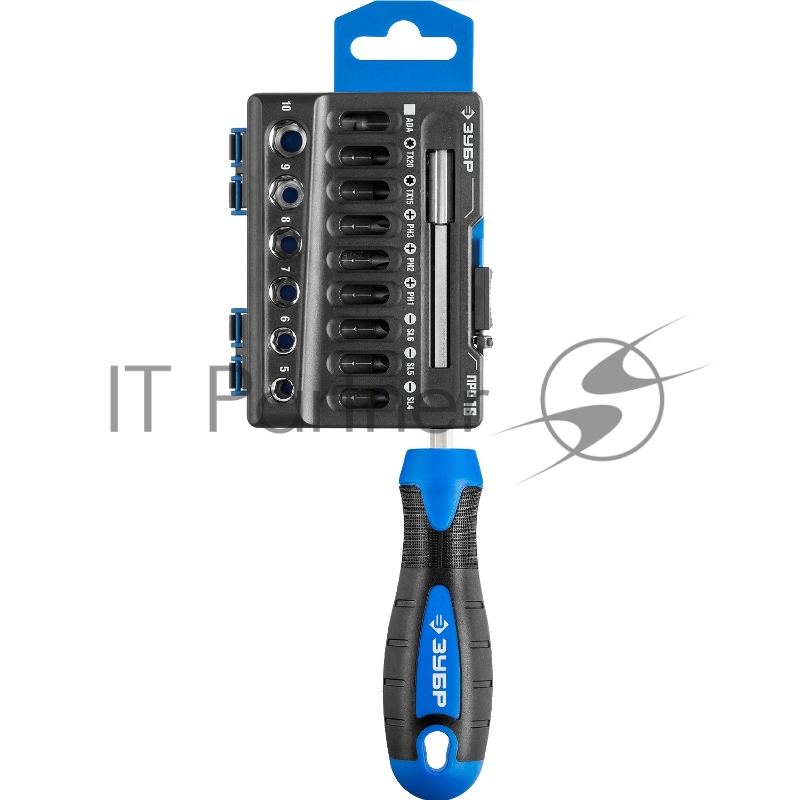 Набор отверточный Зубр 25216 16 предметов (жесткий кейс)