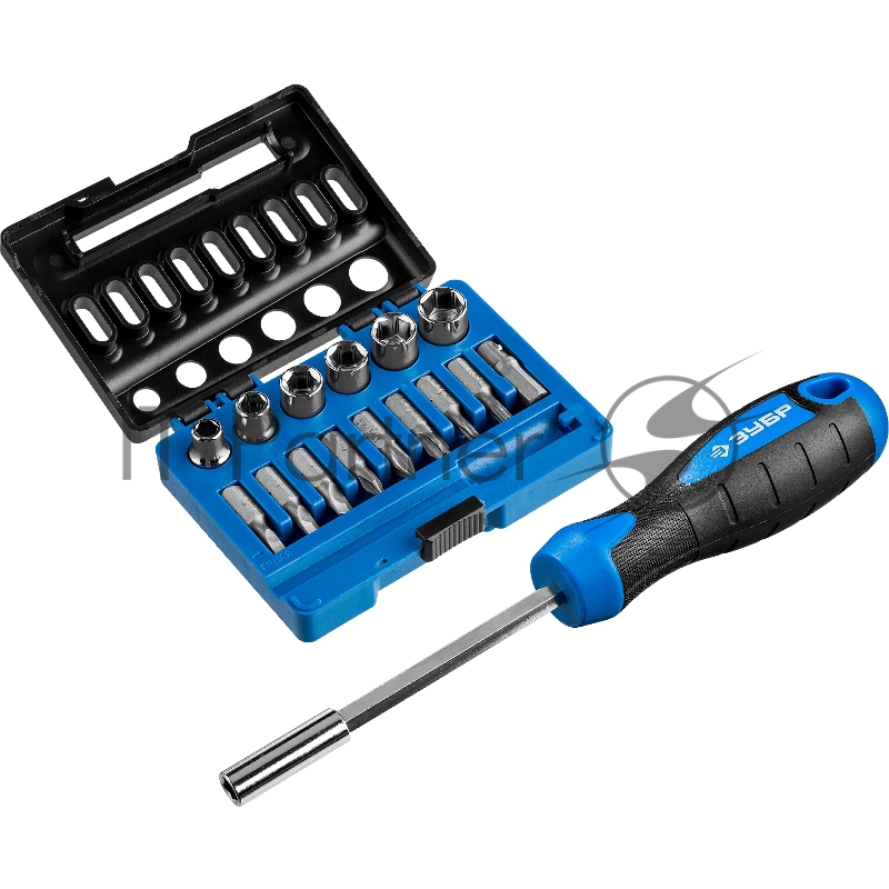 Набор отверточный Зубр 25216 16 предметов (жесткий кейс)