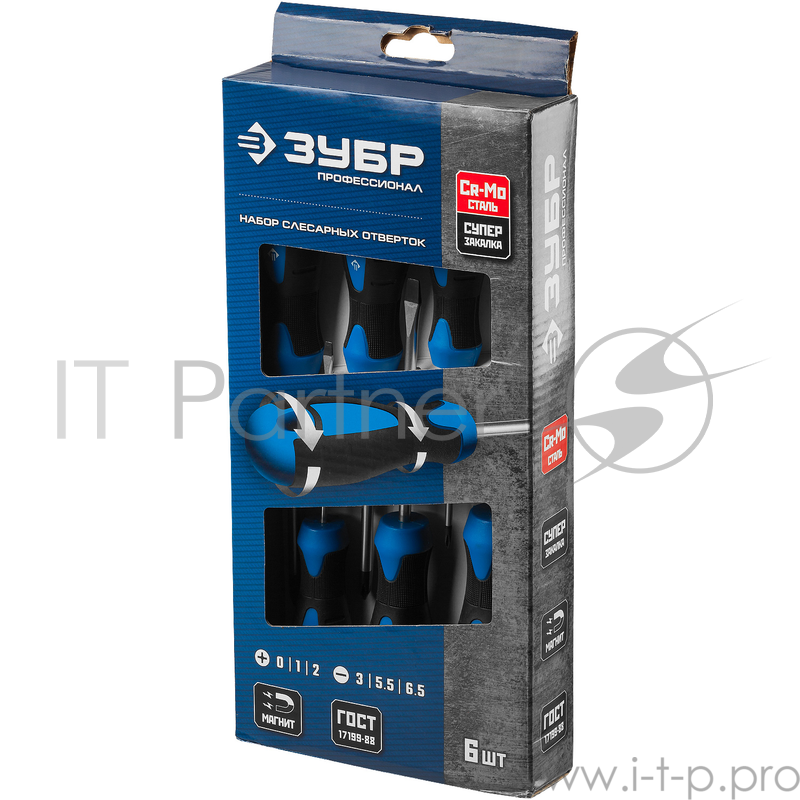 Набор отверточный Зубр 25239 6 предметов