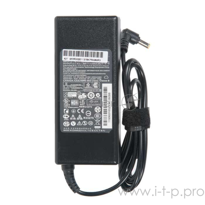 Блок питания для Lenovo 20V 4.5A, 90W, 5.5x2.5