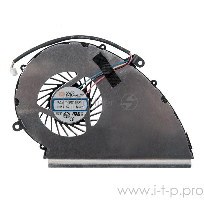 Вентилятор для MSI GE72VR, GP72VR, GP72MVR, 4 Pin, для GPU