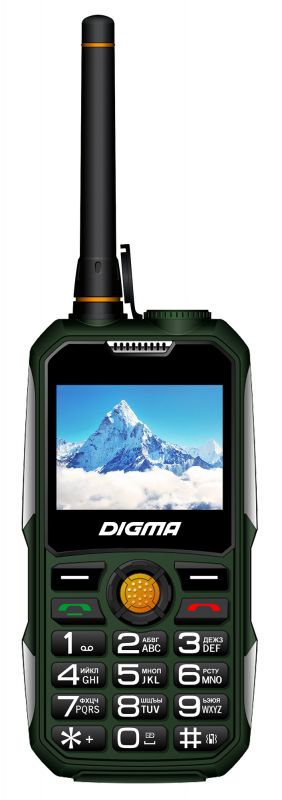 Мобильный телефон Digma Linx A230WT 2G зеленый