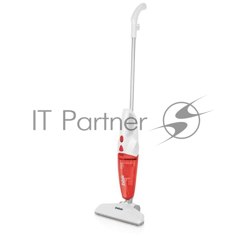 Пылесос BBK BV2511 (белый/красный), без мешка сухая уборка 800Вт
