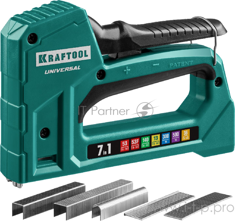 Степлер ручной Kraftool 31524 скобы тип 53: 11.4мм 6-14мм