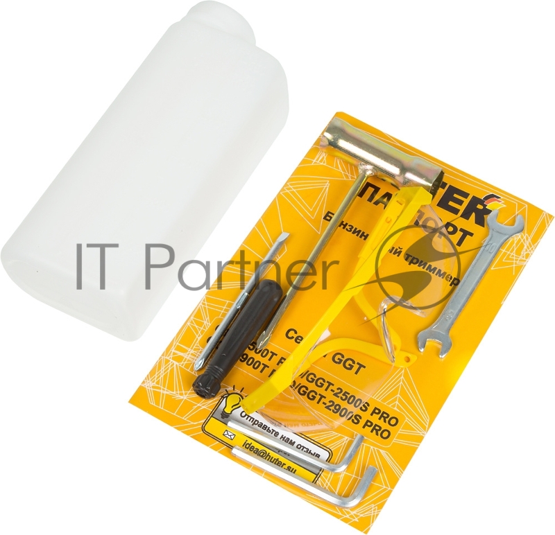 Триммер бензиновый Huter GGT-2900T PRO 2900Вт 3л.с. неразбор.штан. реж.эл.:леска/нож