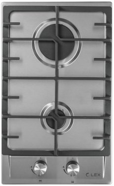 Газовая варочная поверхность Lex GVS 321 IX нержавеющая сталь