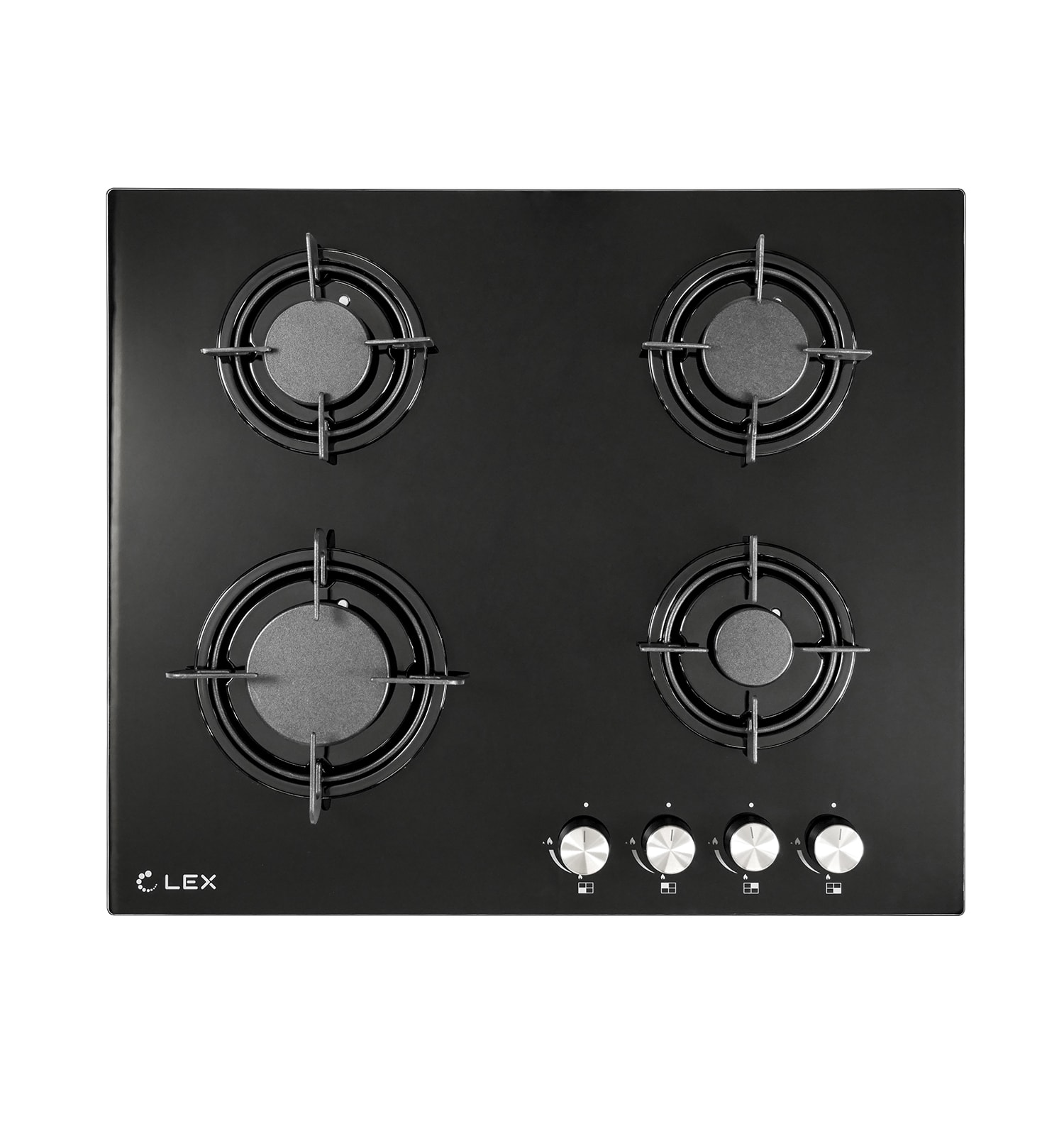 Газовая варочная поверхность Lex GVG 641 BL черный
