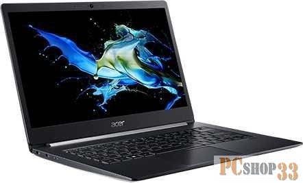 ACER TravelMate X5, 14 FHD (1920х1080) IPS, i7-8565U 1.80 Ghz, 16 GB DDR4, 512GB PCIe NVMe SSD, UHD Graphics 620, WiFi, BT, HD Camera, FPR, 2-cell,