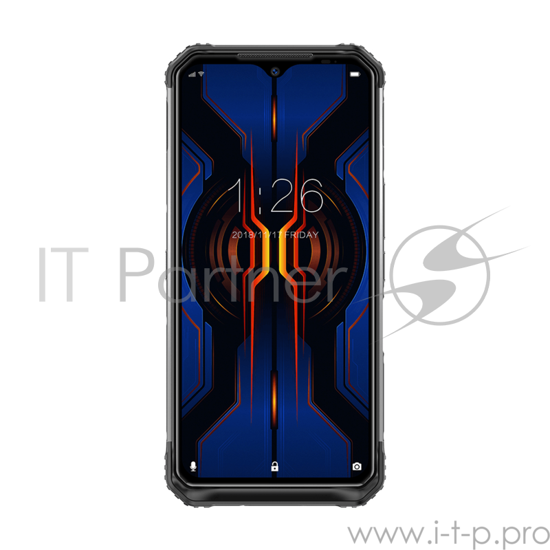 Смартфон Doogee Doogee S95 Pro Mineral Black, 6.3 1080x2160, 2x2,2 ГГц+ 6x2,0 ГГц, 8 Core, 8GB RAM, 128GB, up to 256GB flash, 48 МП + 8 МП + 8МП/16Mpix, 2 Sim, 2G, 3G, LTE, BT, Wi-Fi, NFC, GPS, Type-C, 5150 мА·ч, Android 9.0, 285 г, 168 ммx79,3 ммx13