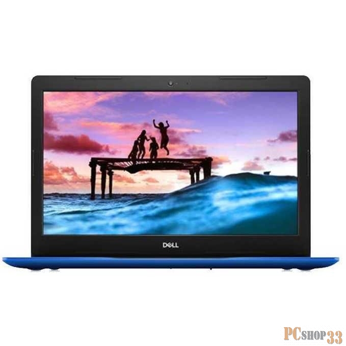 Ноутбук Dell Inspiron 3580 Celeron 4205U/4Gb/500Gb/DVD-RW/Intel UHD Graphics 610/15.6/HD (1366x768)/Windows 10/blue/WiFi/BT/Cam