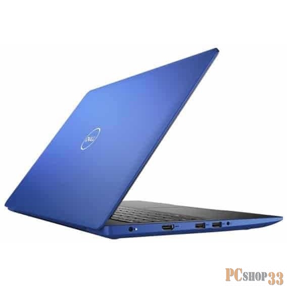 Ноутбук Dell Inspiron 3580 Celeron 4205U/4Gb/500Gb/DVD-RW/Intel UHD Graphics 610/15.6/HD (1366x768)/Windows 10/blue/WiFi/BT/Cam