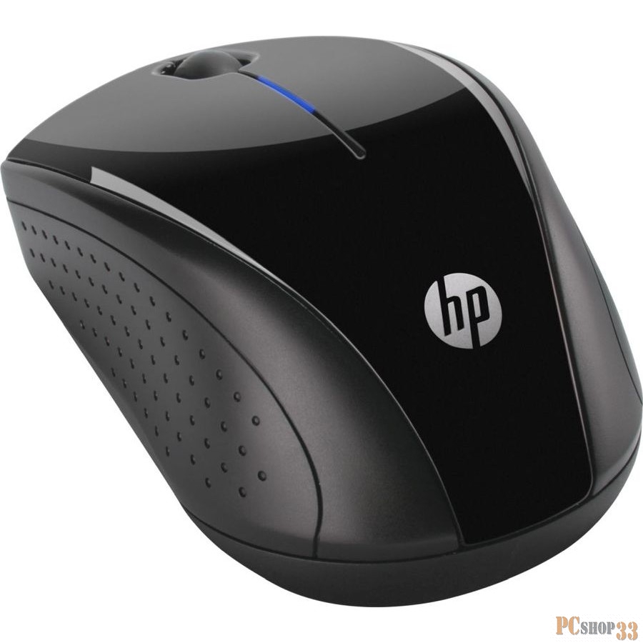 Мышь HP Wireless 220 черный оптическая (1200dpi) беспроводная USB для ноутбука (2but)