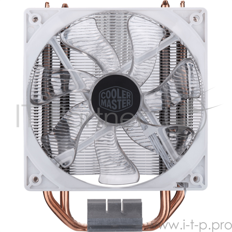 Кулер для процессора Cooler Master CPU Cooler Hyper 212 LED White Edition, 600 - 1600 RPM, 150W, White LED fan, Full Socket Support