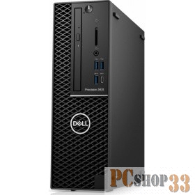 Precision 3431 SFF Core i5-9500 (3,0GHz) 8GB (1x8GB) DDR4 256GB SSD (M.2 PCIe) Nvidia Quadro P620 (2GB) W10 Pro 260W 3 years NBD