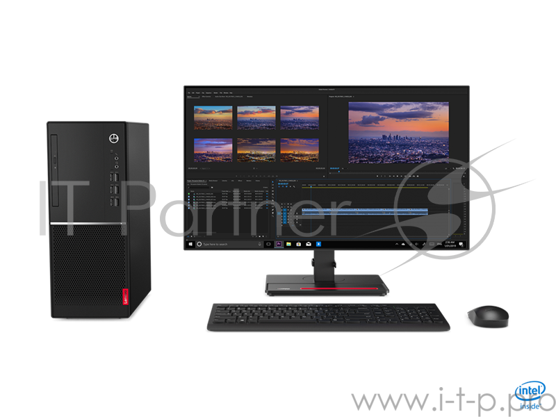 Lenovo V530-15ICR Pen G5420 4Gb 1TB_7200RPM, Intel HD DVD±RW No Wi-Fi USB KB&Mouse Win 10Pro 1Y On-Site