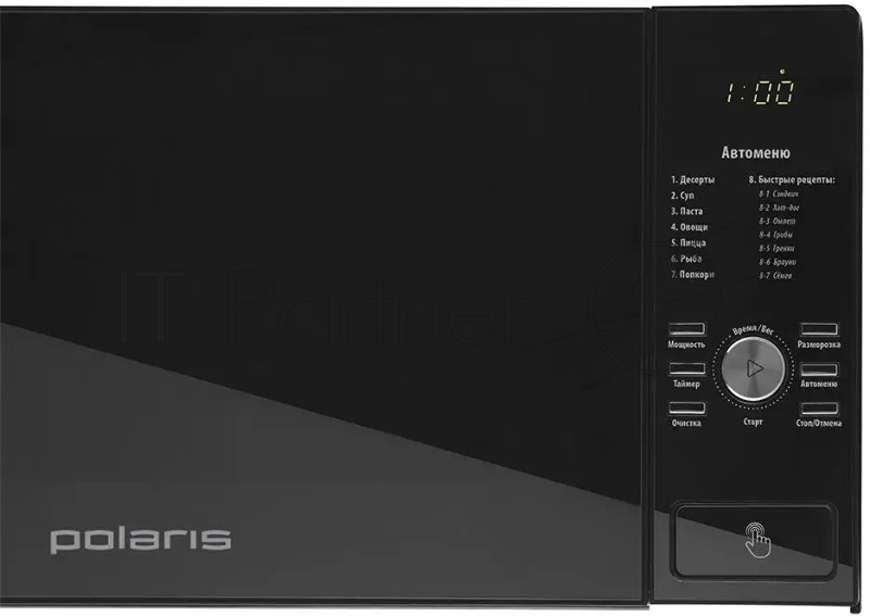 Микроволновая Печь Polaris PMO 2303D RUS 23л. 900Вт черный