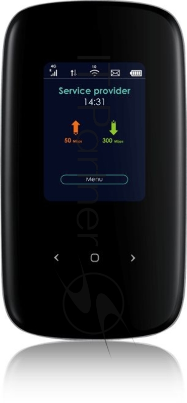 Портативный LTE Cat.6 Wi-Fi маршрутизатор Zyxel LTE2566-M634 (вставляется сим-карта), 802.11ac (2,4 и 5 ГГц) до 300+866 Мбит/с, поддержка LTE/4G/3G,