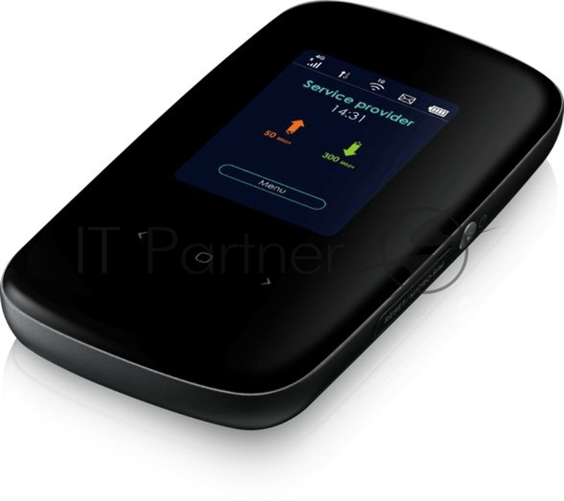 Портативный LTE Cat.6 Wi-Fi маршрутизатор Zyxel LTE2566-M634 (вставляется сим-карта), 802.11ac (2,4 и 5 ГГц) до 300+866 Мбит/с, поддержка LTE/4G/3G,