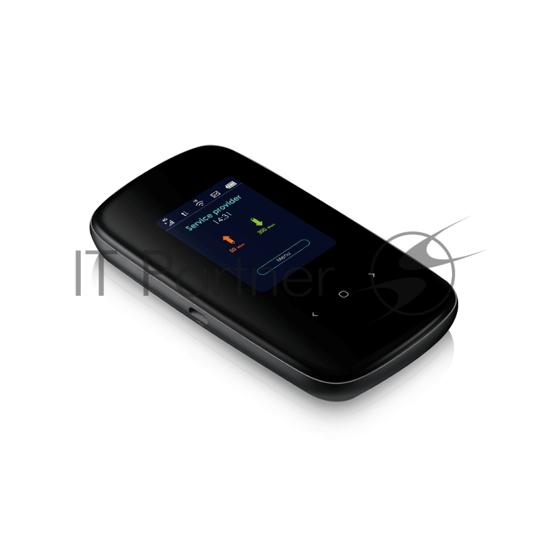 Портативный LTE Cat.6 Wi-Fi маршрутизатор Zyxel LTE2566-M634 (вставляется сим-карта), 802.11ac (2,4 и 5 ГГц) до 300+866 Мбит/с, поддержка LTE/4G/3G,