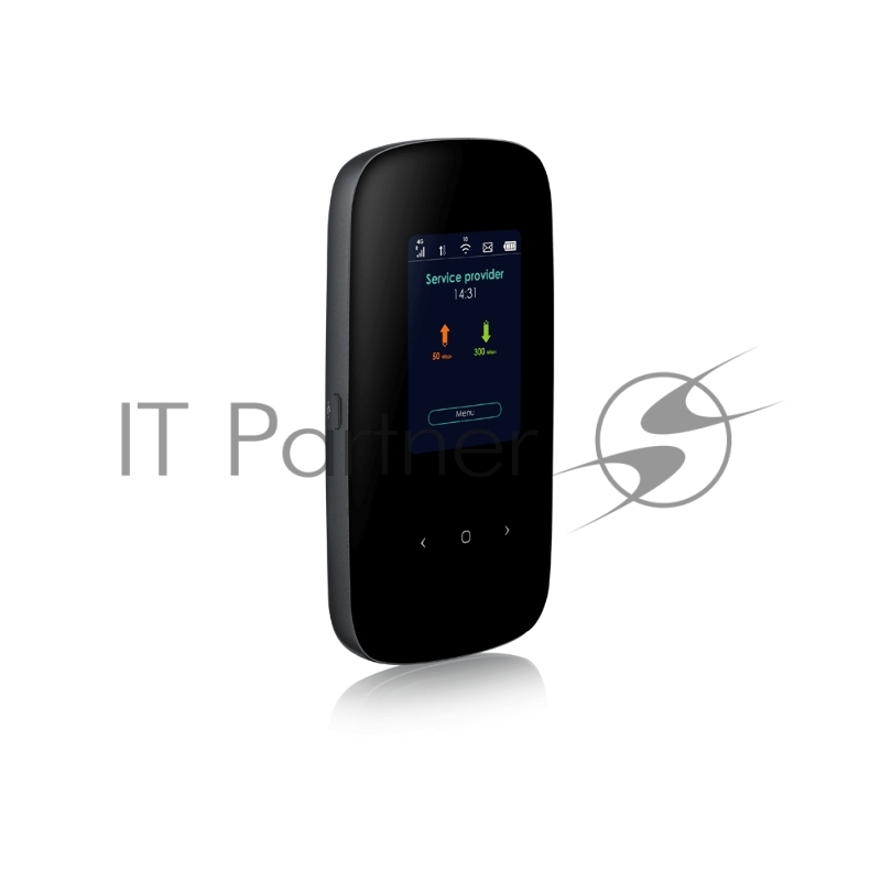 Портативный LTE Cat.6 Wi-Fi маршрутизатор Zyxel LTE2566-M634 (вставляется сим-карта), 802.11ac (2,4 и 5 ГГц) до 300+866 Мбит/с, поддержка LTE/4G/3G,