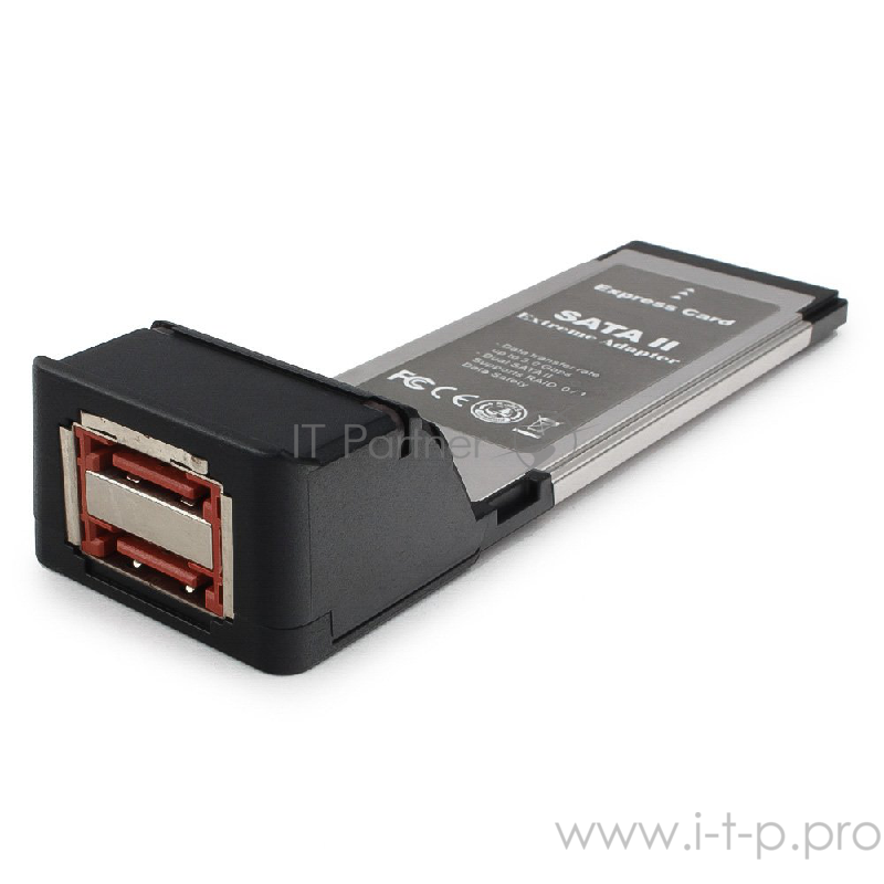 Контроллер Gembird Express Card PCMCIAX/34 на eSATA 2 порта