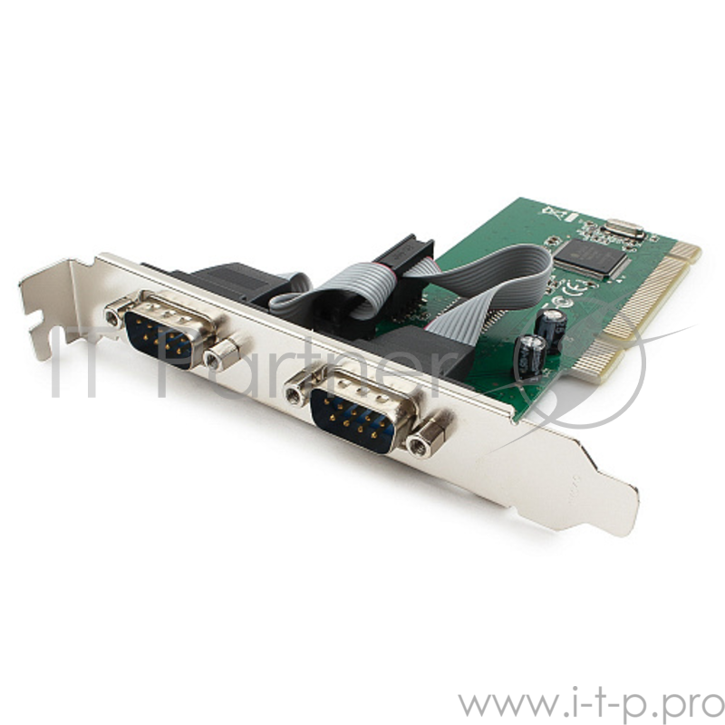 Контроллер COM Gembird SPC-1, в PCI, порты: 2 внешн. COM (RS232) (MOSCHIP MCS9835)
