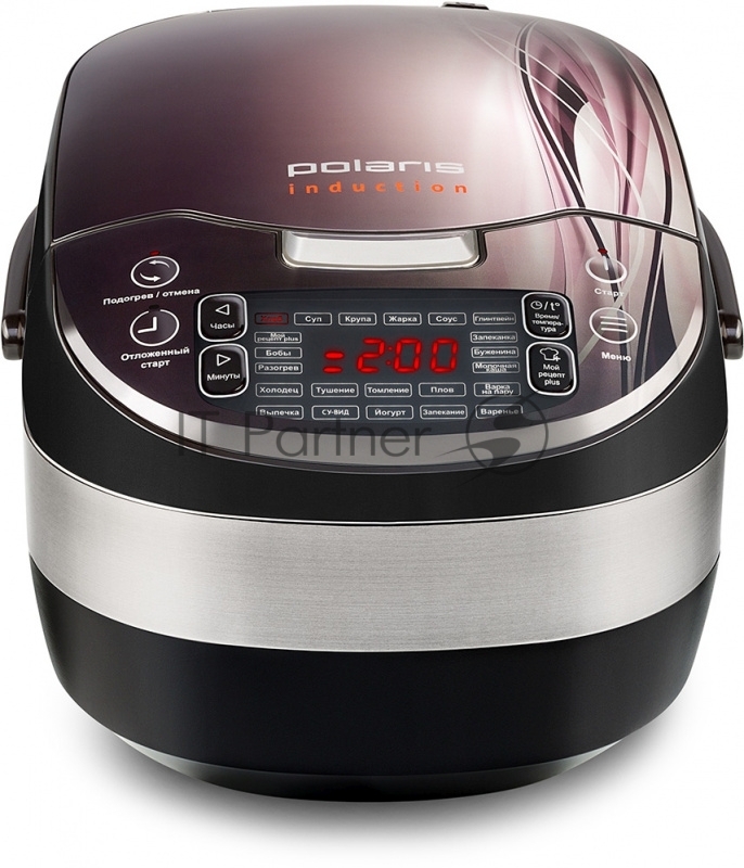 Мультиварка Polaris PMC 0489IH 4л 1250Вт бордовый