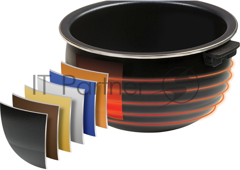 Мультиварка Polaris PMC 0489IH 4л 1250Вт бордовый