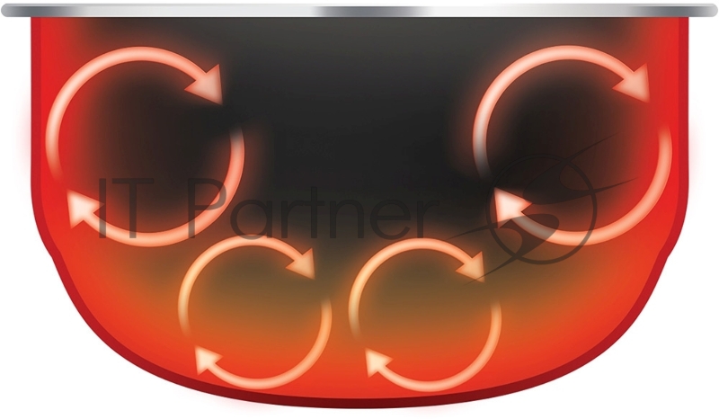 Мультиварка Polaris PMC 0489IH 4л 1250Вт бордовый