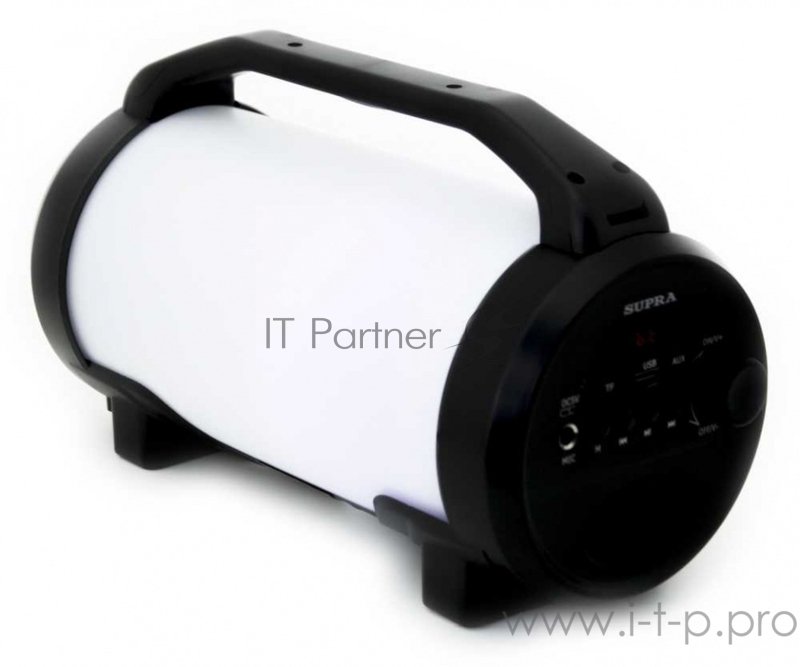 Аудиомагнитола Supra BTS-655 черный 15Вт/MP3/FM(dig)/USB/BT/microSD
