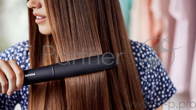 Выпрямитель Philips BHS378/00 черный/розовый (макс.темп.:230С)