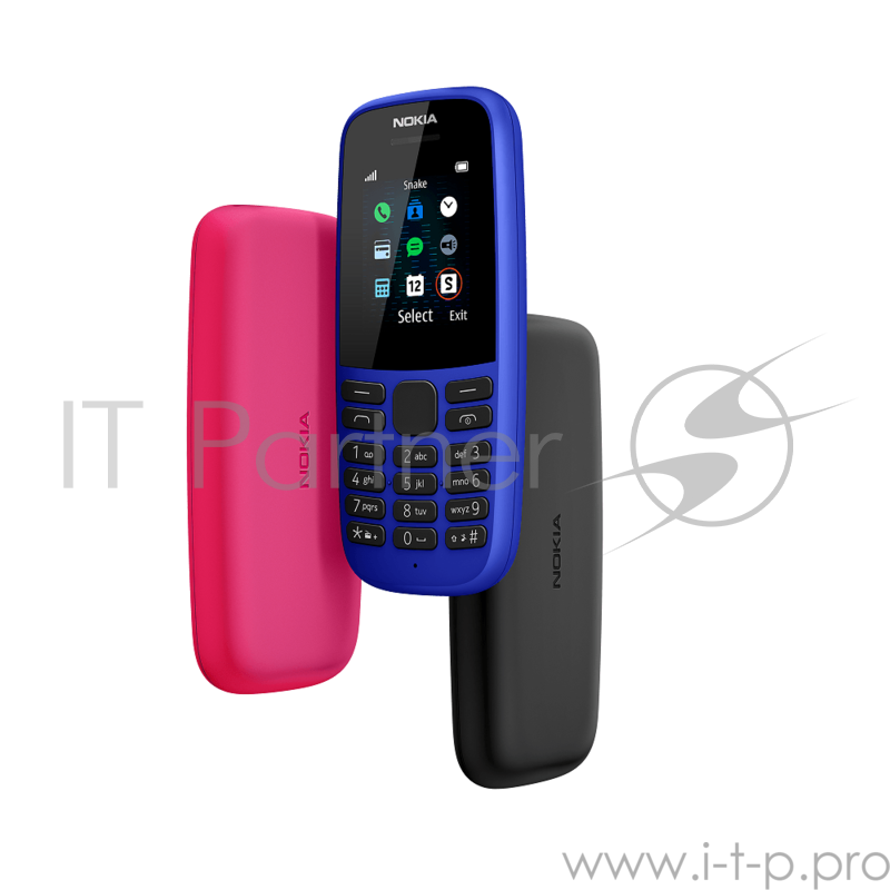 Мобильный телефон NOKIA 105 DS Pink