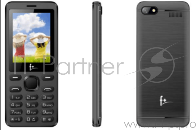 Телефон сотовый F+ S240 Silver, 2.4 240х320, 32MB RAM, 32MB, up to 16GB flash, 0.08Mpix, 2 Sim, BT v2.1, Micro-USB, 1000mAh, 104g, 125 ммx53 ммx9,2 мм