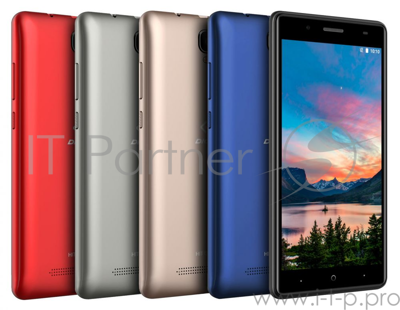 Смартфон Digma Q500 3G HIT 8Gb 1Gb синий моноблок 3G 2Sim 5 480x854 Android 7.0 5Mpix WiFi GPS GSM900/1800 GSM1900 TouchSc MP3 FM microSD max32Gb