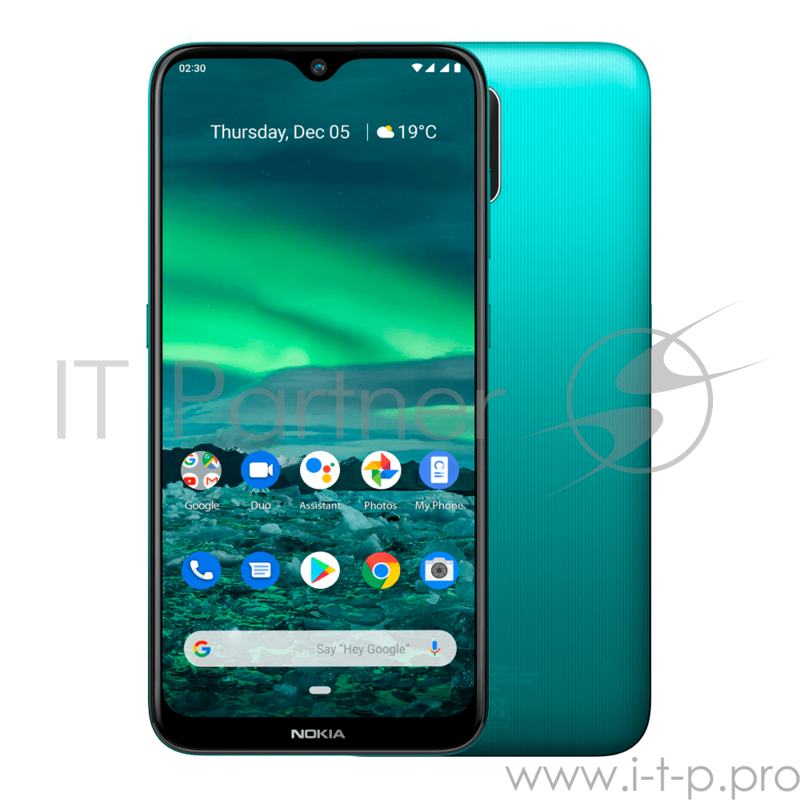 Смартфон Nokia NOKIA 2.3 DS TA-1206 CYAN GREEN